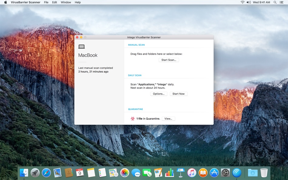 #2. Intego VirusBarrier Scanner (macOS) 게시자: Intego