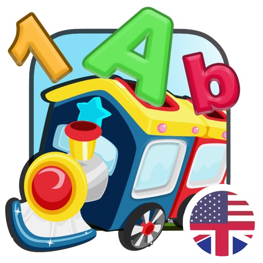 ABC School Train; Learn Letter icon