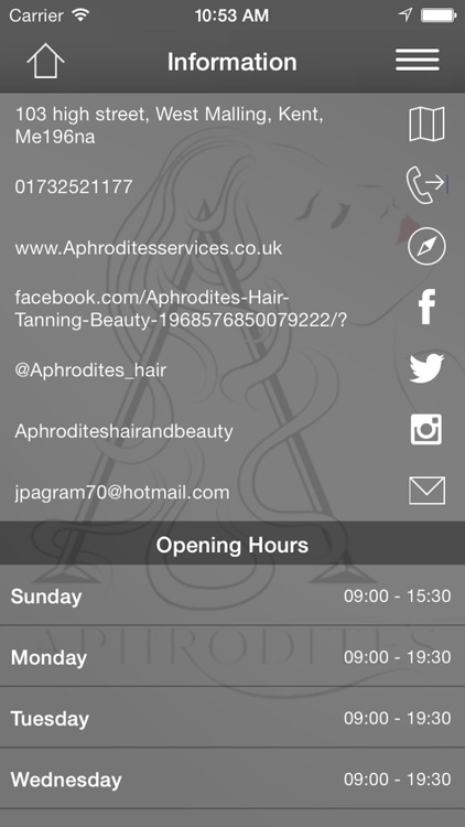 Aphrodite’s Hair and Beauty