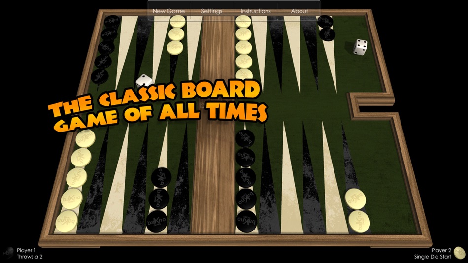 #1. Backgammon.. (iOS) 由: baKno Games