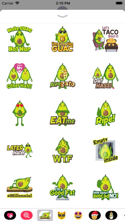 Avocado Adventures by EmojiOne