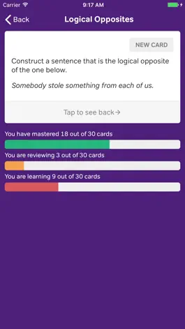 Game screenshot LSAT Logic Flashcards apk