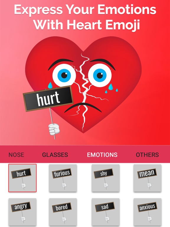 Screenshot #5 pour Heart Emoji Maker: Nouveaux Emojis pour le chat