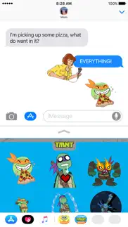 tmnt stickers for imessage iphone screenshot 4