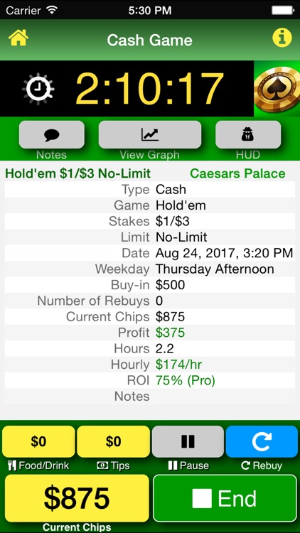 Poker Track Pro – Game Tracker screenshot-4