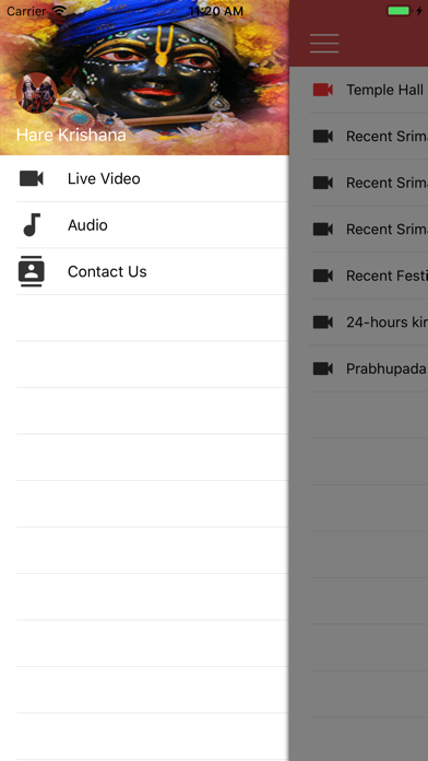 Screenshot 3 of Vrindavan TV App
