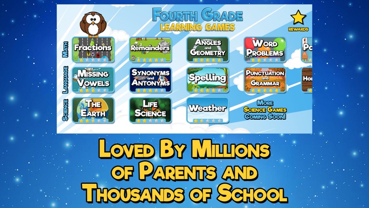 Fourth Grade Learning Games screenshot-3