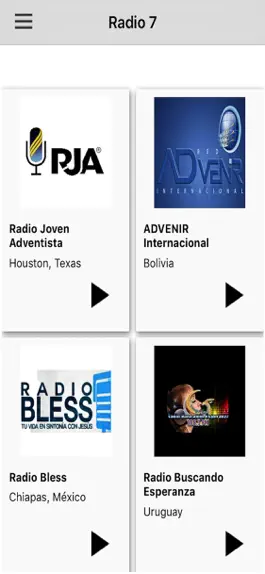 Game screenshot Radios Adventistas 7 apk