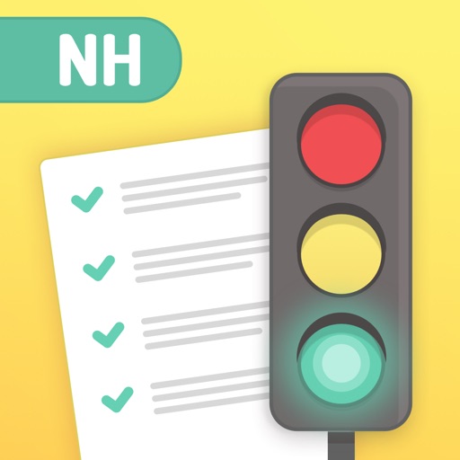 New Hampshire DMV  Permit test icon