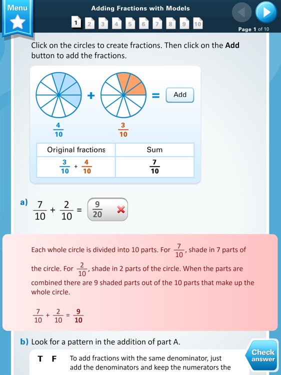 Buzzmath for Grades 3-8 screenshot-4