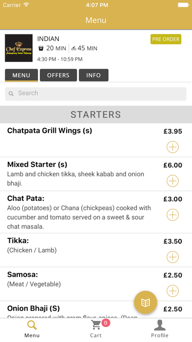 Screenshot #1 pour Chef Express