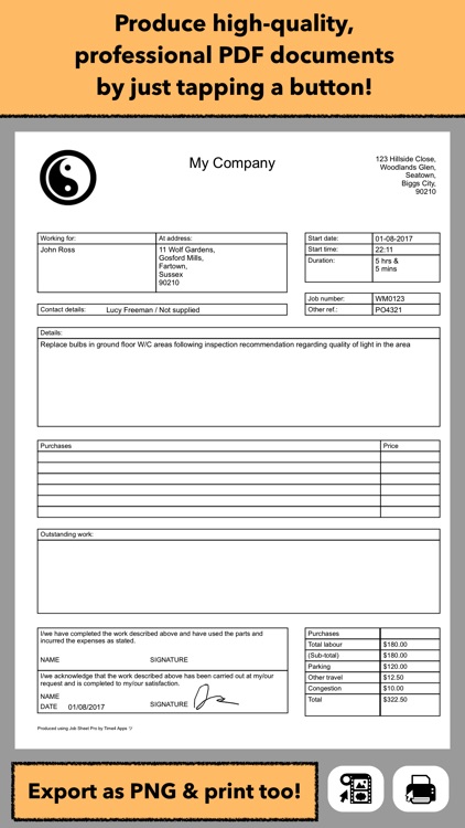 Job Sheet Pro screenshot-3