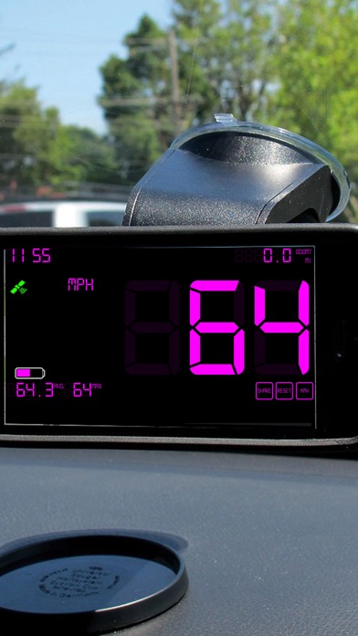 Speedmeter mph digital display screenshot 3