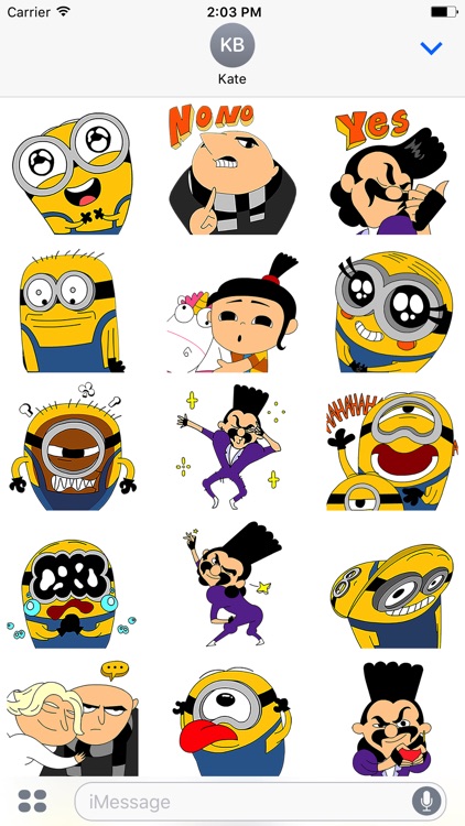 Despicable Me 3 x Momo Wang Stickers