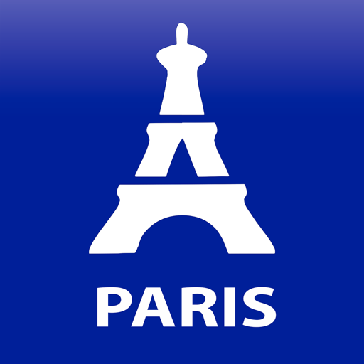 Paris travel map guide 2018