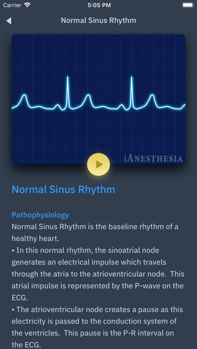 ACLS Rhythms and Quiz Screenshot