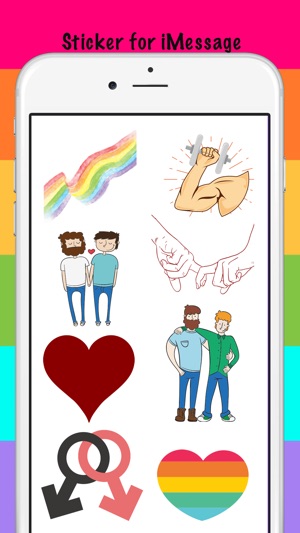 You & I - Gay Couple Sticker