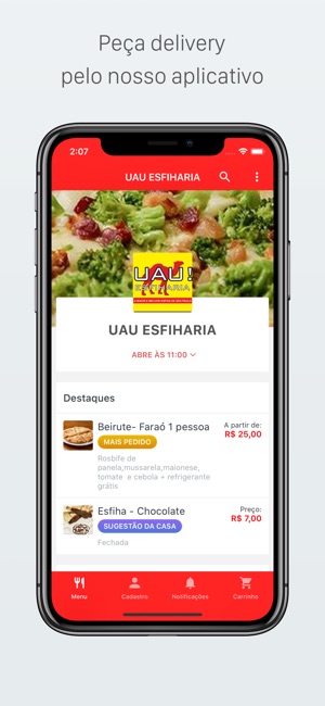 UAU ESFIHARIA Delivery