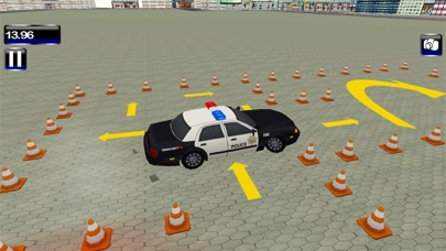 Highway Police Parking Car 3D screenshot 2