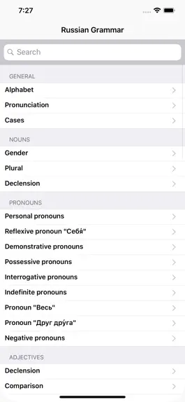 Game screenshot Russian Grammar - Learn Easy mod apk
