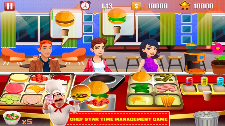 Cafe Star Cooking Game screenshot-3