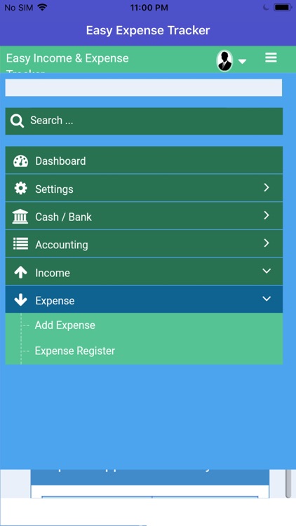 Easy Expense Tracker Manager