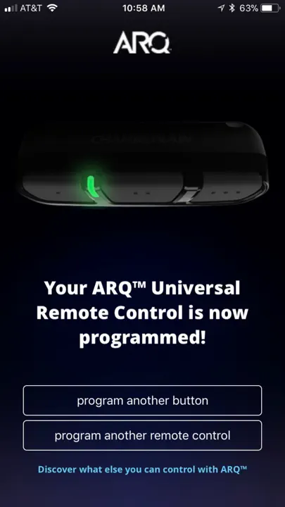 ARQ™ Universal Remote Control iPhone Screenshot 5