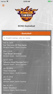 bond basketball iphone screenshot 1