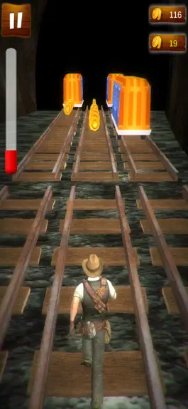 Game screenshot Rail Mine Rush Endless Run mod apk