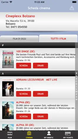 Game screenshot Webtic Cineplexx Bolzano apk