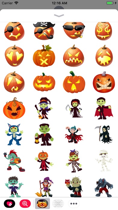 Halloween Emoji Chat Keyboard screenshot 4