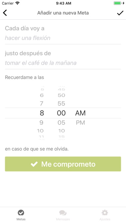 Cadena de Metas screenshot-4