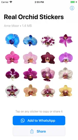 Game screenshot Real Orchid Stickers mod apk