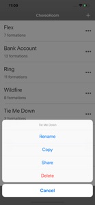 ChoreoRoom screenshot #5 for iPhone