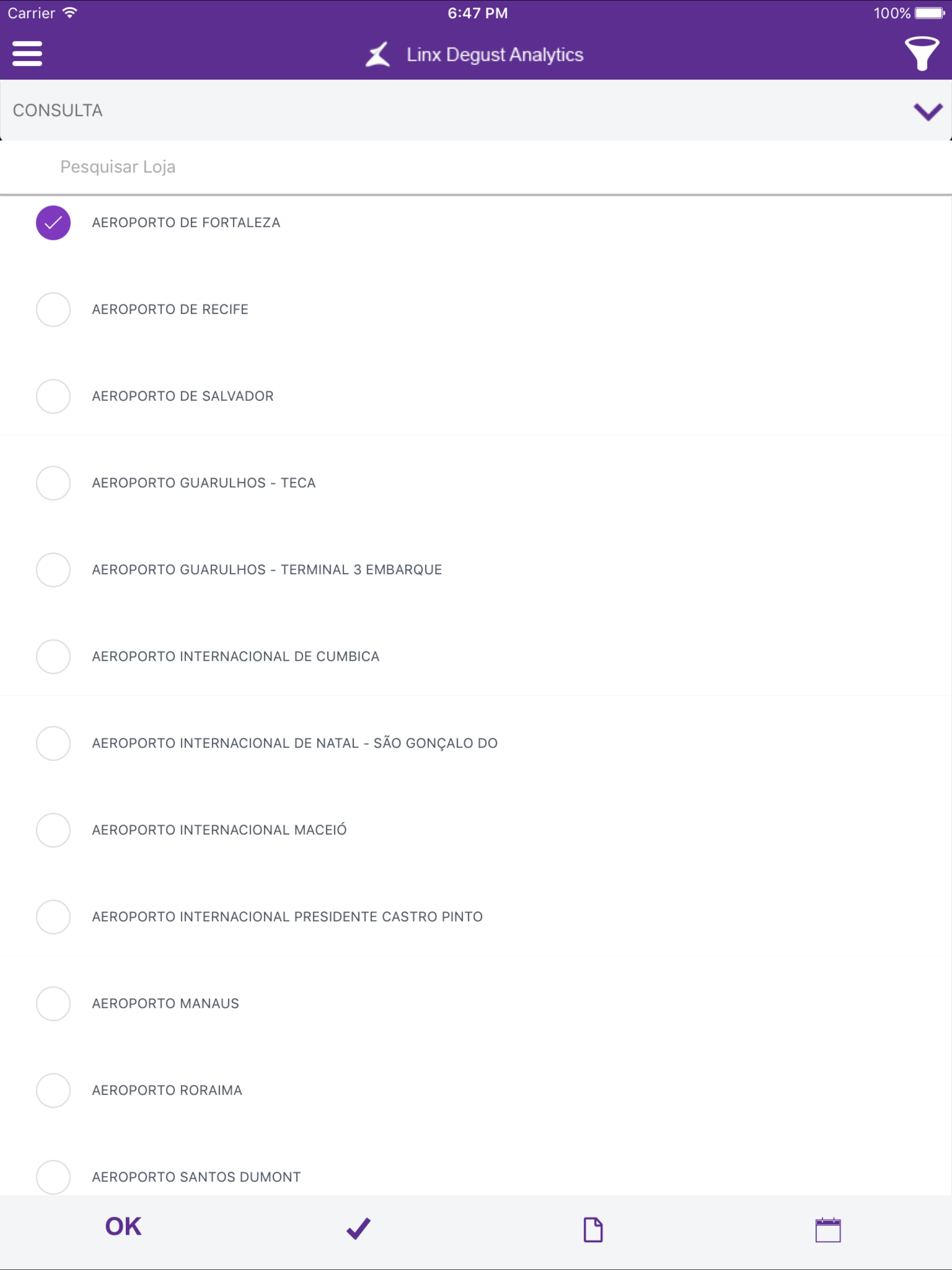 Linx Degust Analytics