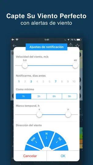 Captura de pantalla de WINDY PRO: Viento Y Olas en iPhone 6