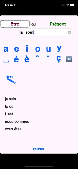 Game screenshot JeConjugue hack