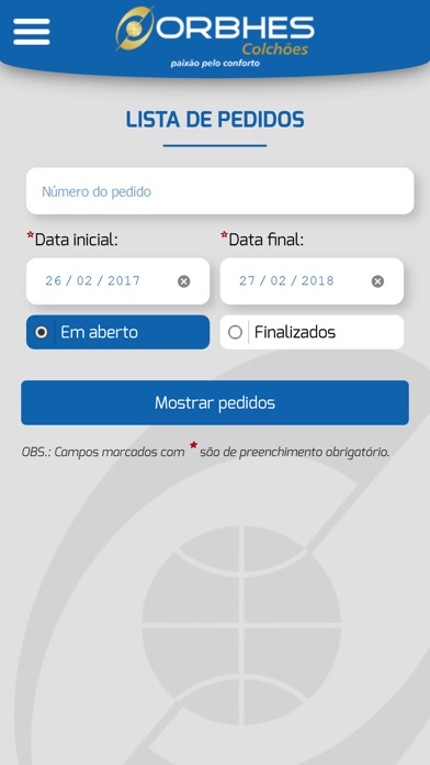 Orbhes Colchões screenshot 3