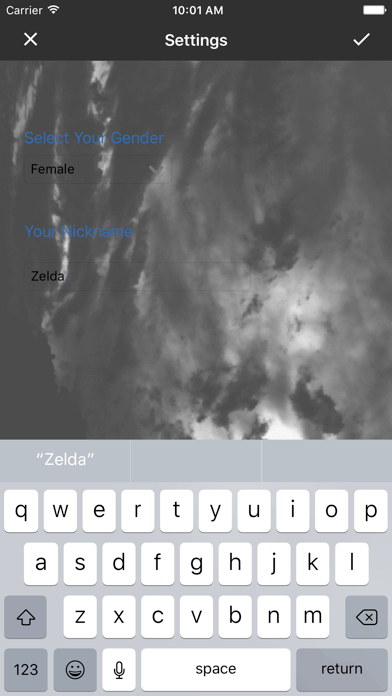POOF ;) app screenshot