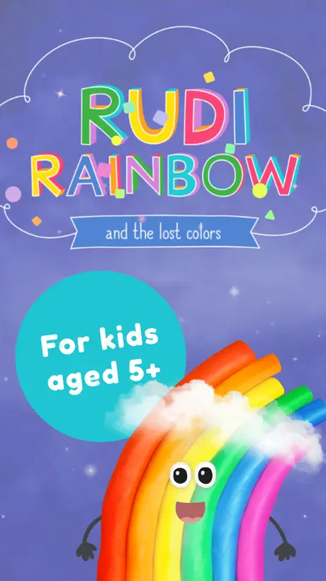 Rudi Rainbow Book For Children