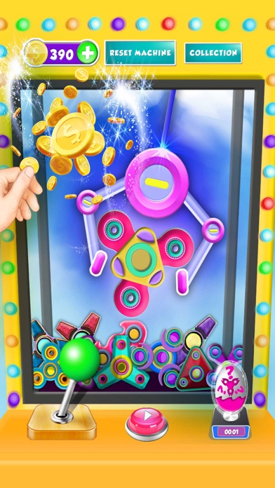 Fidget Spinner Toy Machine screenshot 4