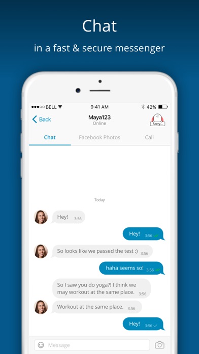 Talkable Safe Dating Messenger screenshot 2