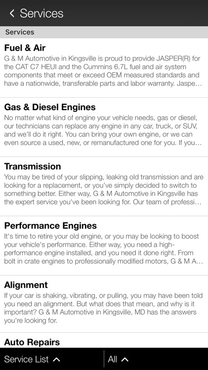 G & M Automotive, Inc. screenshot-3