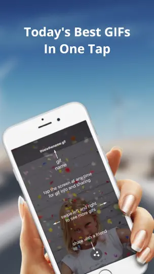 Captura de pantalla de Jiffies - Fun GIFs And Memes en iPhone 1
