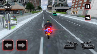 交通警察バイクライダー3Dのおすすめ画像7