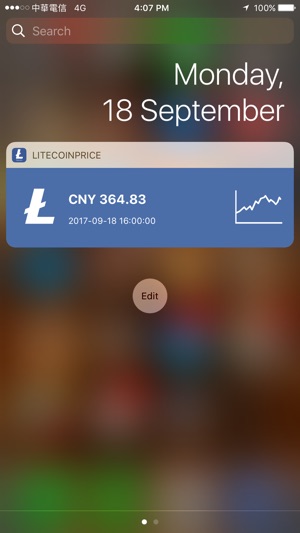 萊特幣行情+Widget(圖3)-速報App