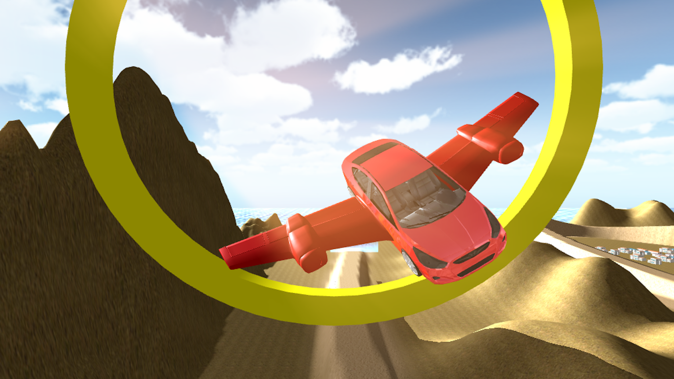 Real Futuristic Flying Car 2017 screenshot 4