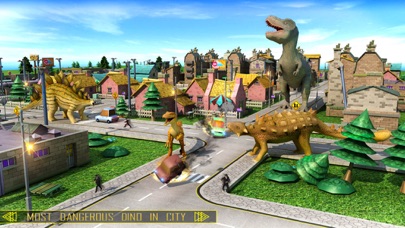 Screenshot #1 pour Sauvage Dino Ville Attaque