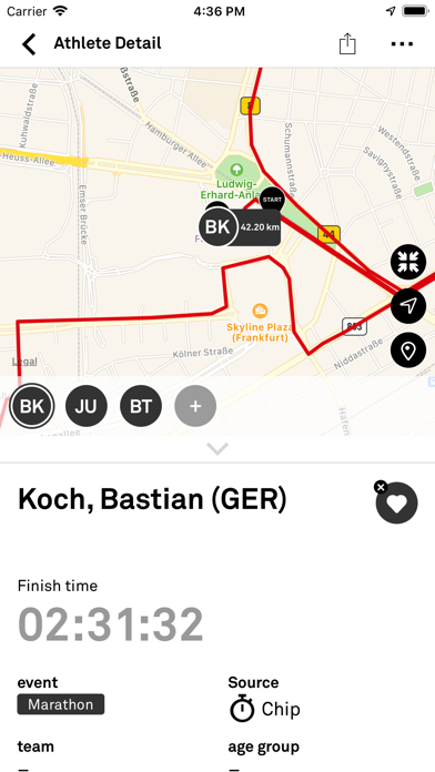 Mainova Frankfurt Marathon screenshot 3