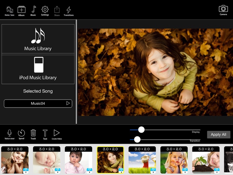 FunSlides HD - Make HD video from photos